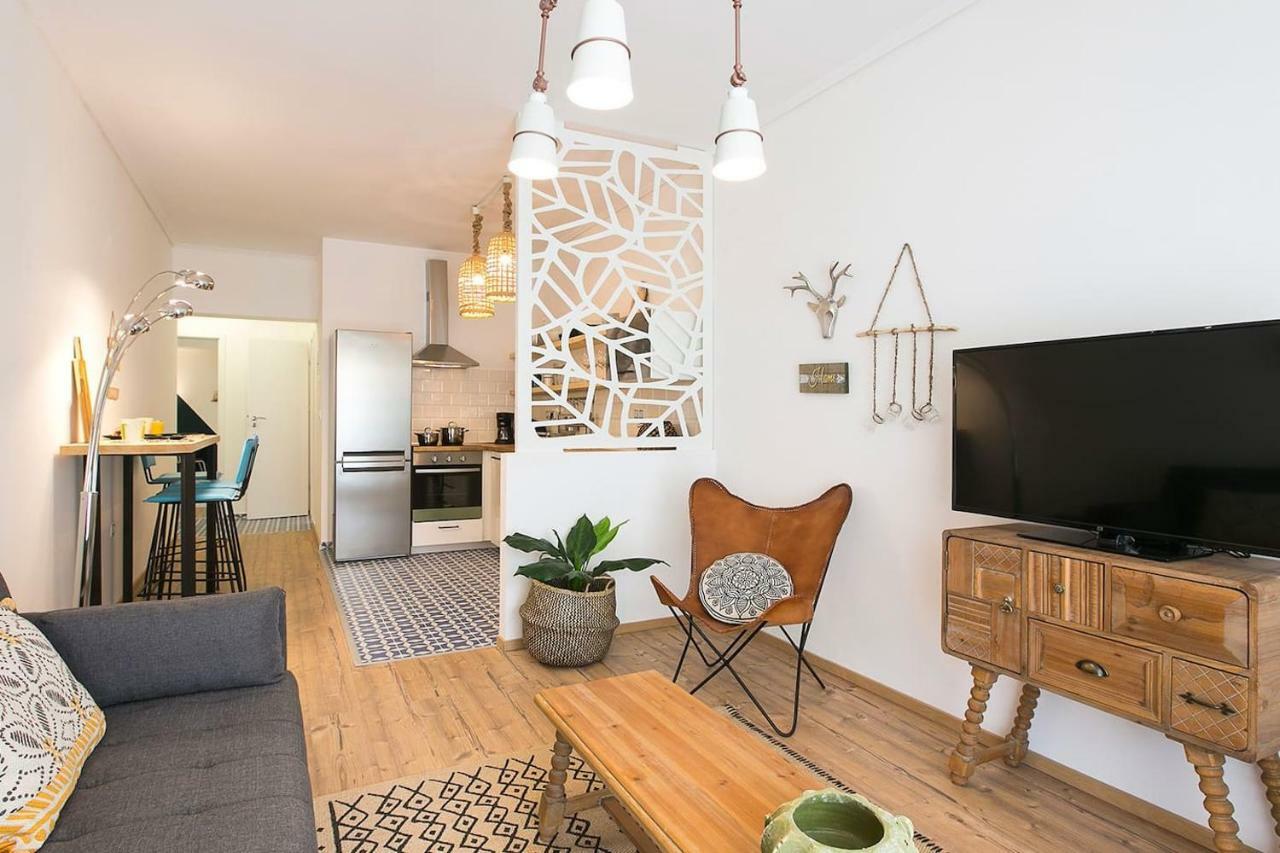Boho Chic Apartment, Agia Sofia District #Feelslikehome Thessaloníki Eksteriør billede