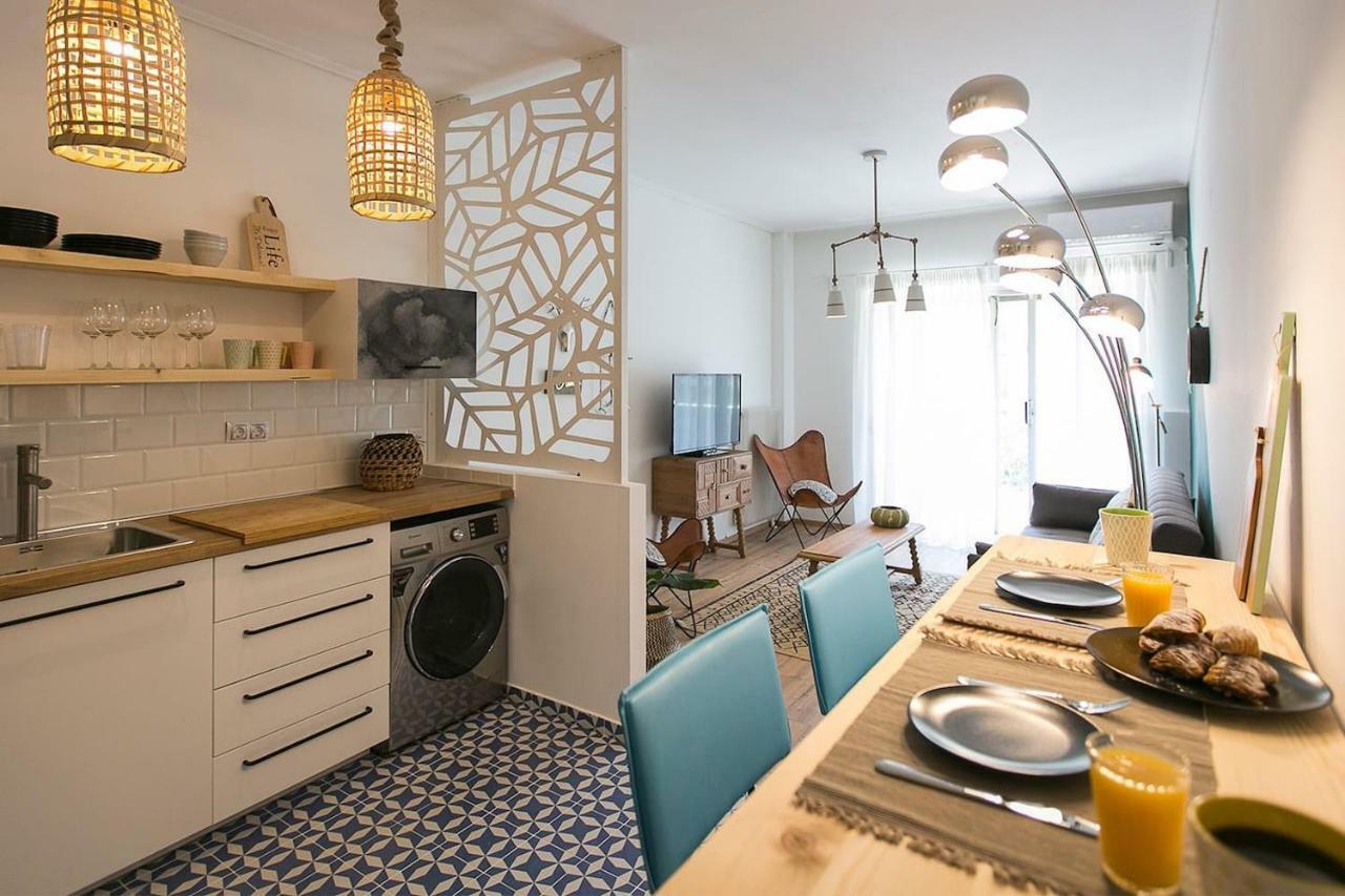 Boho Chic Apartment, Agia Sofia District #Feelslikehome Thessaloníki Eksteriør billede